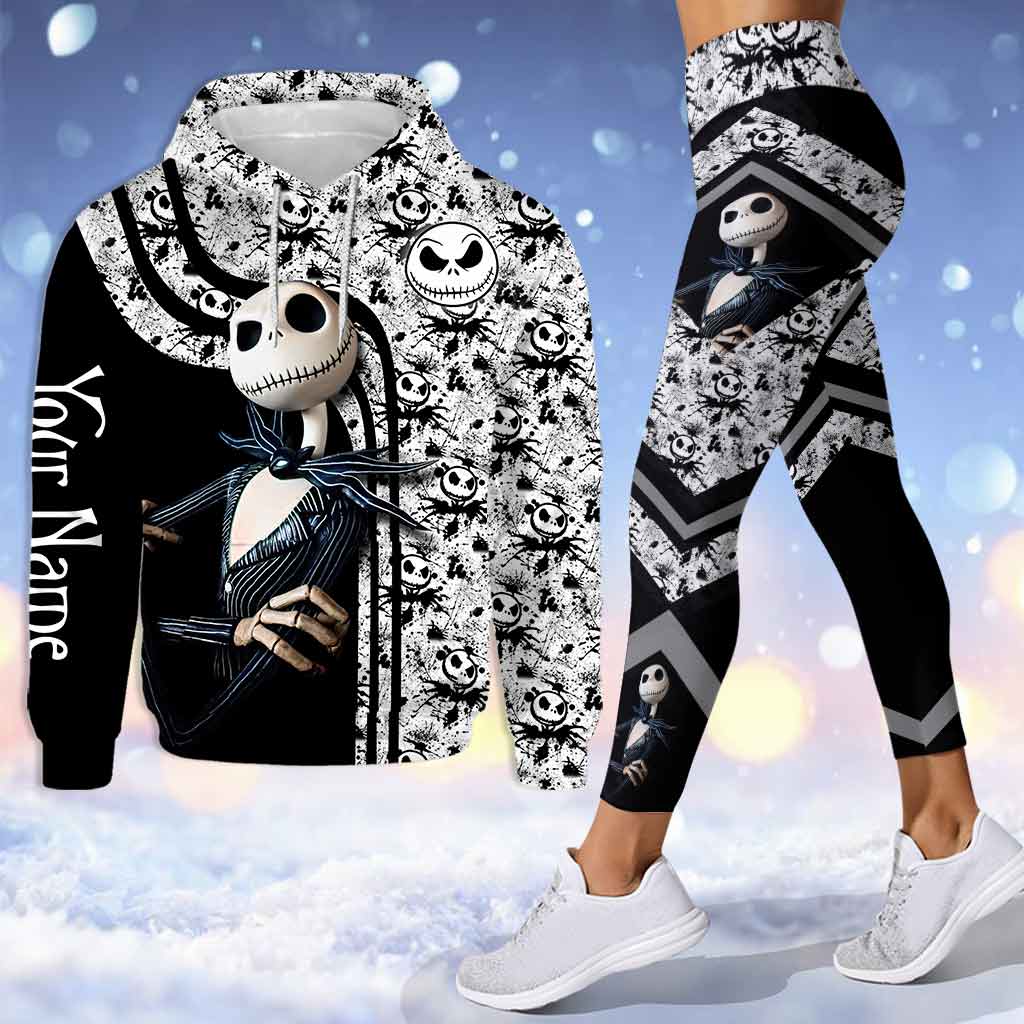 Personalized King Of Nightmare Hoodie & Leggings Set for Halloween