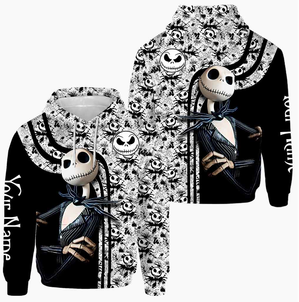 Personalized King Of Nightmare Hoodie & Leggings Set for Halloween