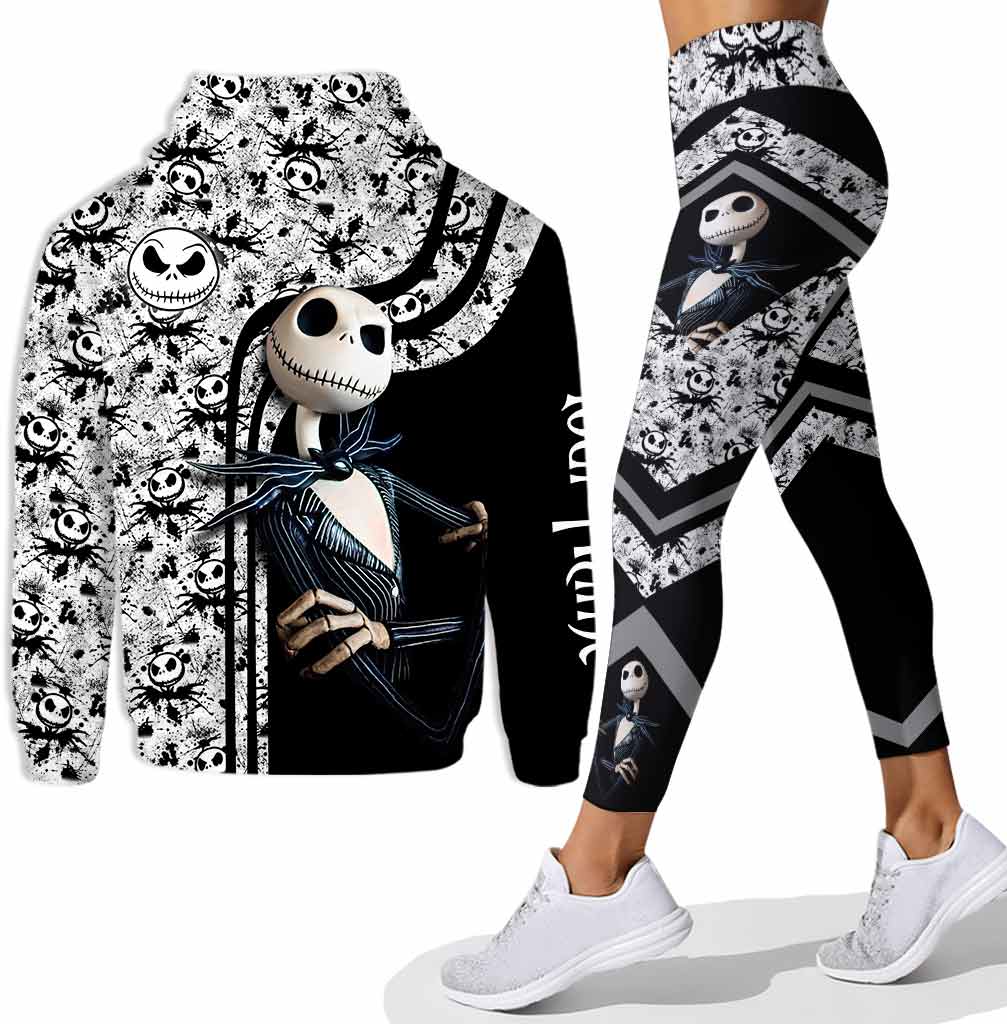 Personalized King Of Nightmare Hoodie & Leggings Set for Halloween