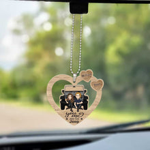 Load image into Gallery viewer, Personalized Couple Car Ornament Custom Name Heart Design Gift

