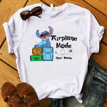 Load image into Gallery viewer, Personalized Airplane Mode T-shirt &amp; Hoodie with Name for Kids
