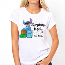 Load image into Gallery viewer, Personalized Airplane Mode T-shirt &amp; Hoodie with Name for Kids
