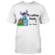 Load image into Gallery viewer, Personalized Airplane Mode T-shirt &amp; Hoodie with Name for Kids
