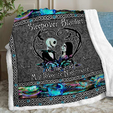 Load image into Gallery viewer, Personalized Sleepover Blanket for Kids Custom Name Gift
