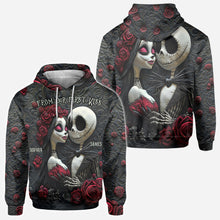 Load image into Gallery viewer, Personalized All Over Shirt Unique Gift for Couples | GradoCreations
