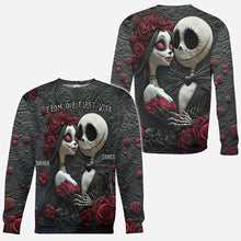 Load image into Gallery viewer, Personalized All Over Shirt Unique Gift for Couples | GradoCreations
