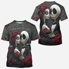 Load image into Gallery viewer, Personalized All Over Shirt Unique Gift for Couples | GradoCreations
