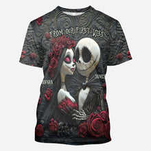 Load image into Gallery viewer, Personalized All Over Shirt Unique Gift for Couples | GradoCreations
