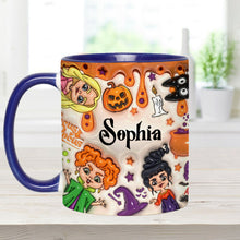 Load image into Gallery viewer, Personalized Three Witches Halloween Accent Mug Gift for Any Occasion
