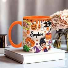 Load image into Gallery viewer, Personalized Three Witches Halloween Accent Mug Gift for Any Occasion
