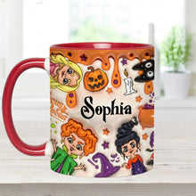 Load image into Gallery viewer, Personalized Three Witches Halloween Accent Mug Gift for Any Occasion
