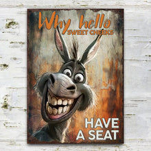 Load image into Gallery viewer, Personalized Funny Metal Sign with Custom Text for Home Decor
