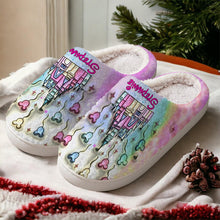 Load image into Gallery viewer, Personalized Cozy Mouse Slippers Custom Design Gift
