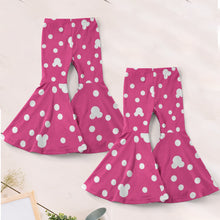 Load image into Gallery viewer, Personalized Mouse Kids Hoodie &amp; Flare Leggings Set for Girls
