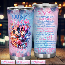 Load image into Gallery viewer, Personalized Tumbler Custom Love Message Gift for Wife/Girlfriend
