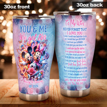 Load image into Gallery viewer, Personalized Tumbler Custom Love Message Gift for Wife/Girlfriend
