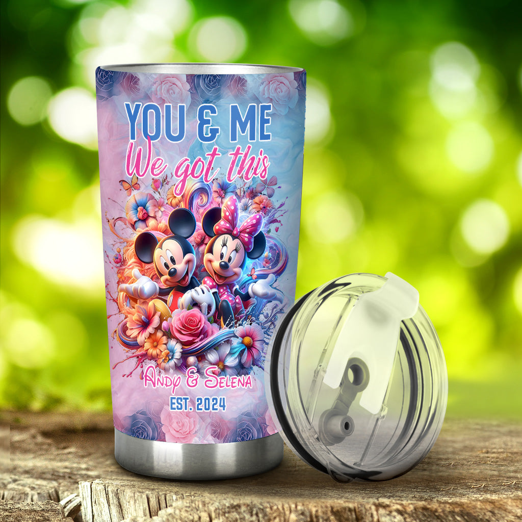 Personalized Tumbler Custom Love Message Gift for Wife/Girlfriend