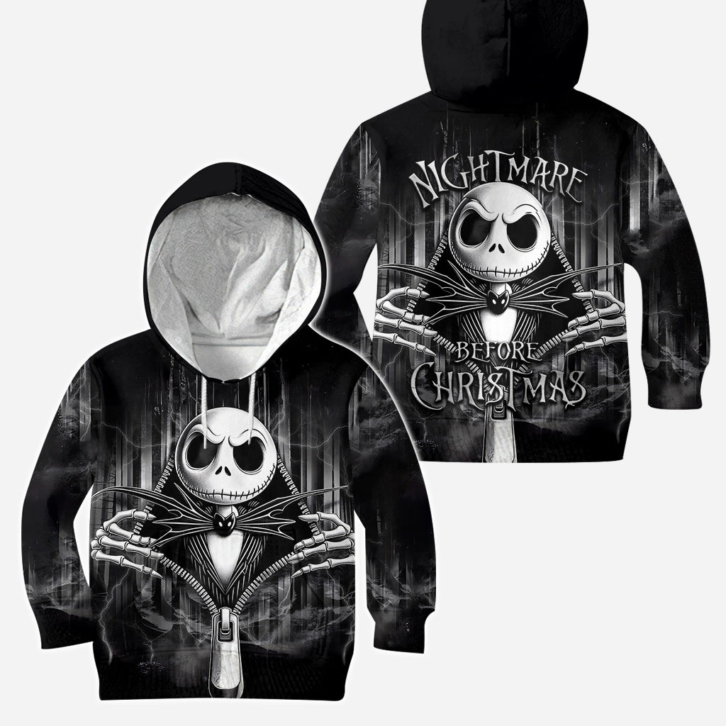 Personalized Nightmare Before Christmas Hoodie & Leggings Set for Women