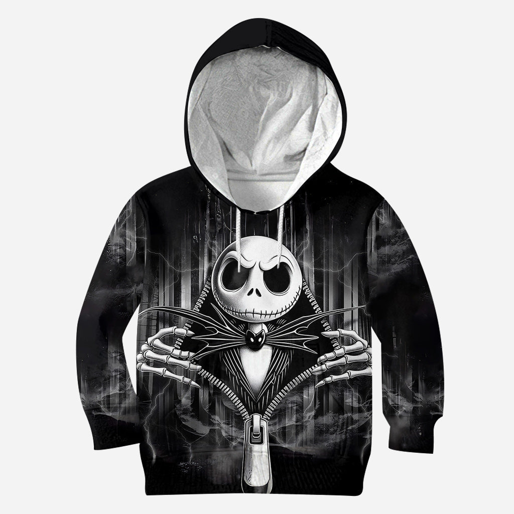 Personalized Nightmare Before Christmas Hoodie & Leggings Set for Women