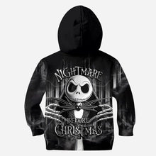 Load image into Gallery viewer, Personalized Nightmare Before Christmas Hoodie &amp; Leggings Set for Women

