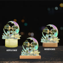 Load image into Gallery viewer, Personalized Mouse Shaped Acrylic Plaque Light Base Gift

