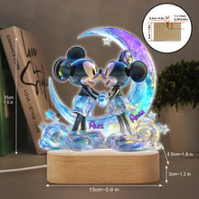 Load image into Gallery viewer, Personalized Mouse Shaped Acrylic Plaque Light Base Gift
