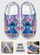 Load image into Gallery viewer, Personalized Ohana Slippers Custom Name Gift for Family
