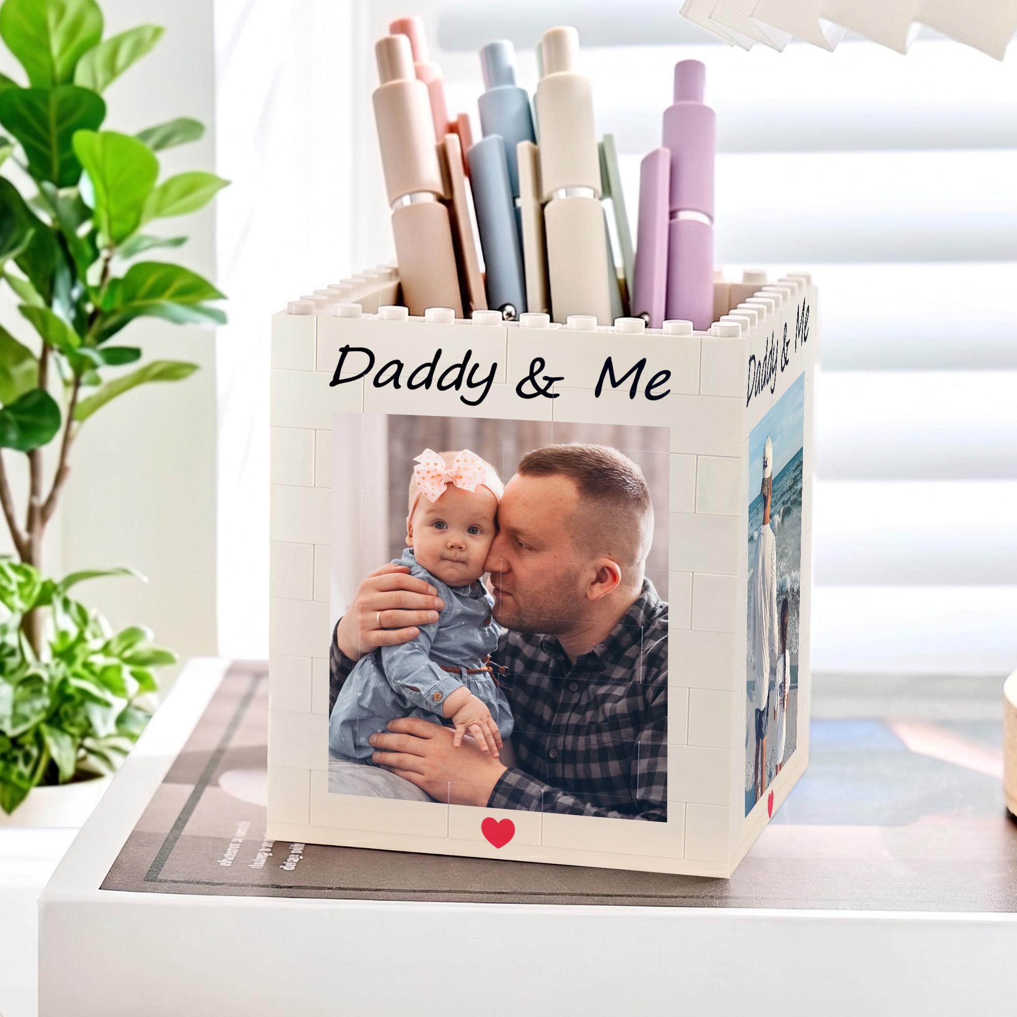 Personalized Photo Building Block Gift for Dad | Father's Day