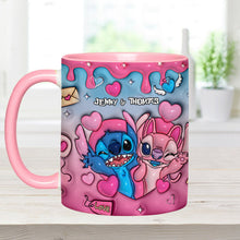 Load image into Gallery viewer, Personalized Ohana Accent Mug Custom Names Gift for Couples
