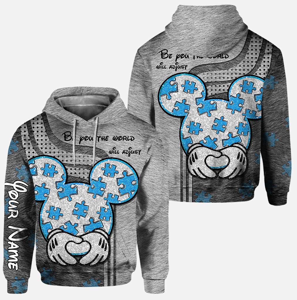 Personalized Autism Awareness Hoodie & Leggings Custom Name Gift