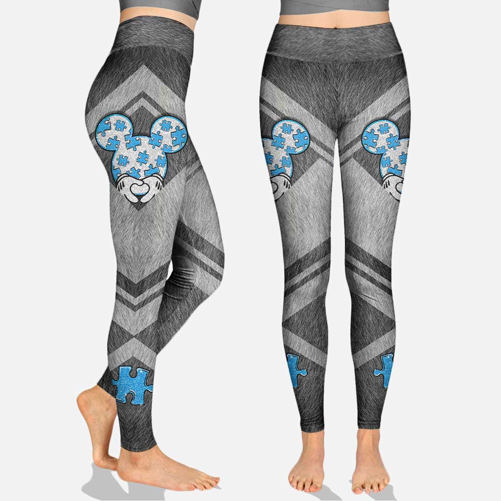 Personalized Autism Awareness Hoodie & Leggings Custom Name Gift