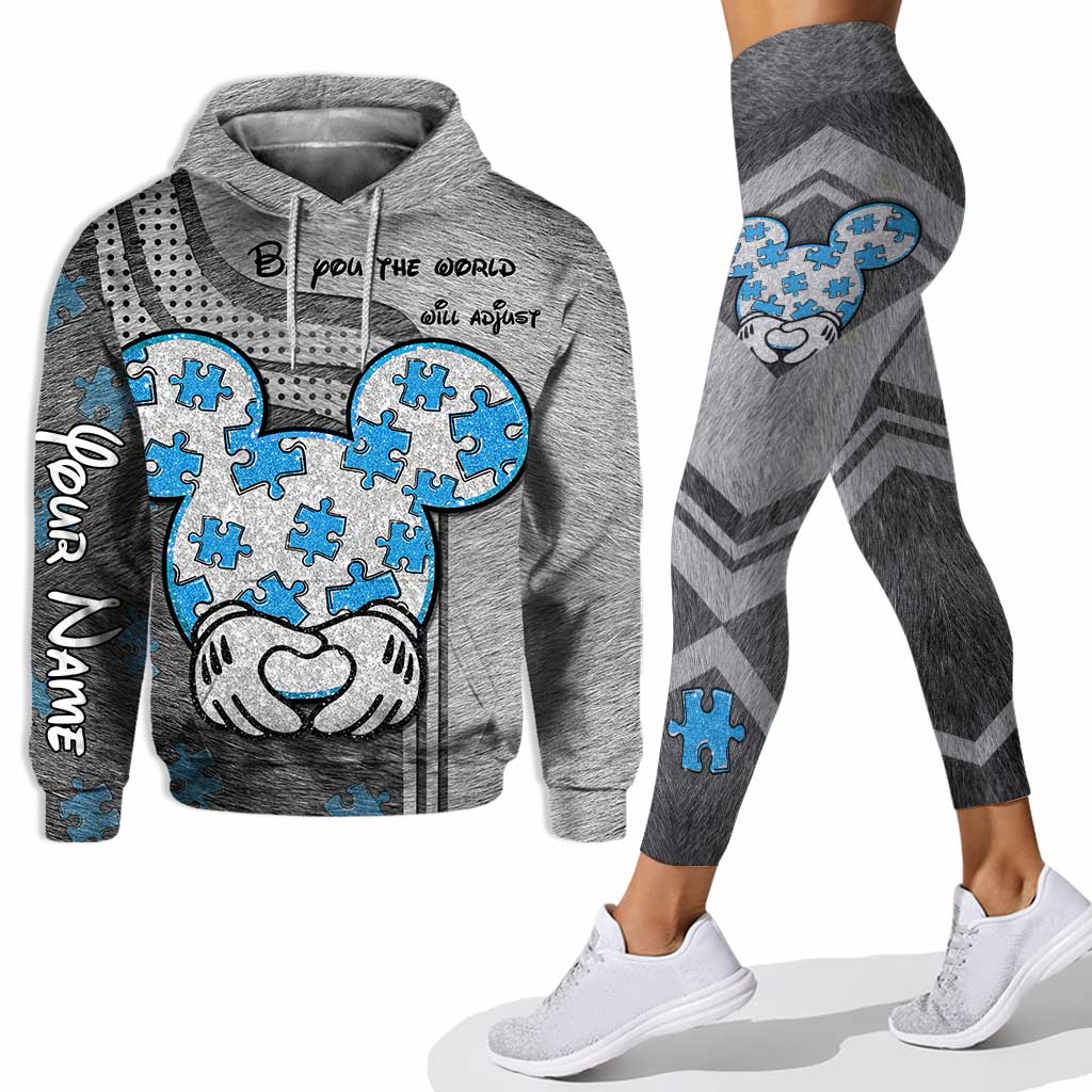 Personalized Autism Awareness Hoodie & Leggings Custom Name Gift