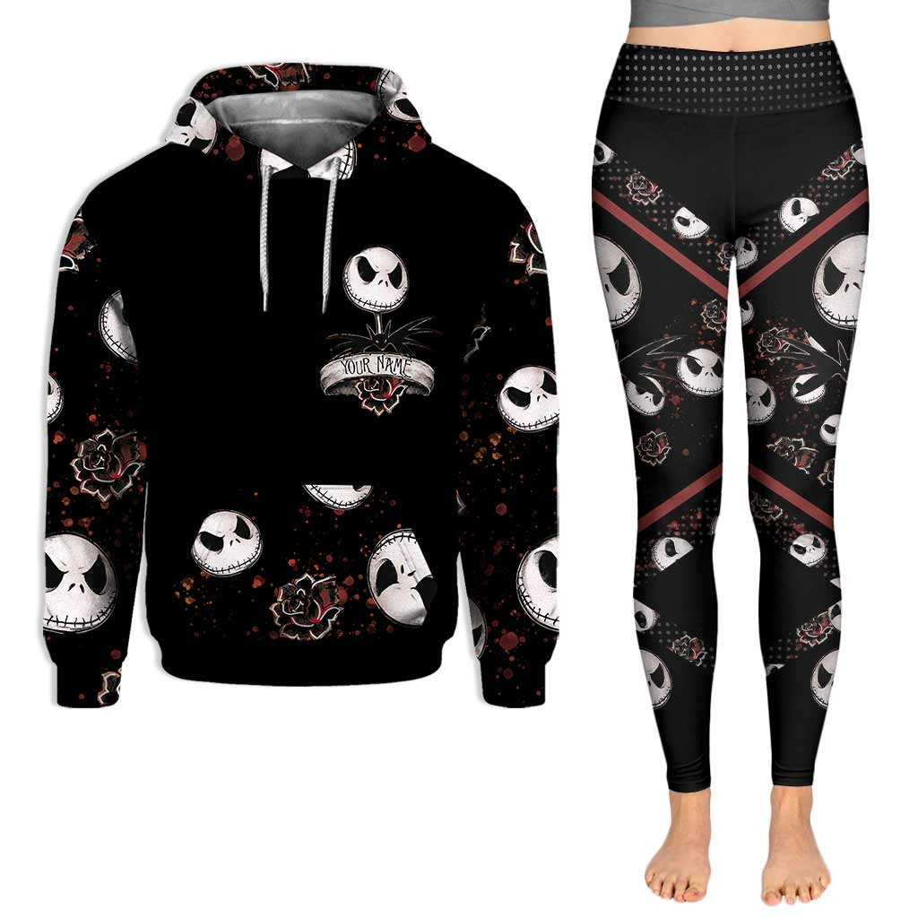 Personalized Nightmare Hoodie and Leggings Custom Name Gift