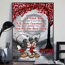 Load image into Gallery viewer, Personalized LGBT Couple Love Support Poster Custom Names
