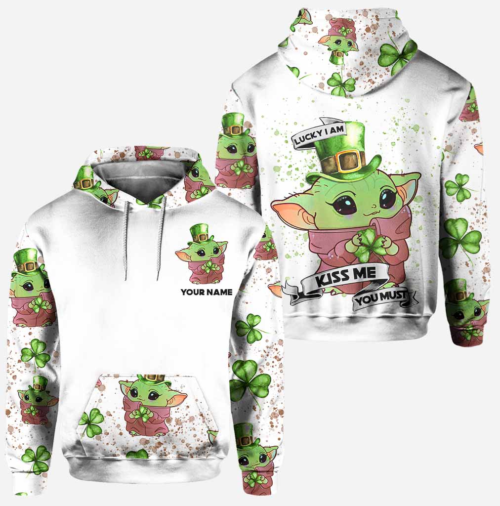 Personalized Lucky Hoodie and Leggings Set for Women | Custom Name Gift