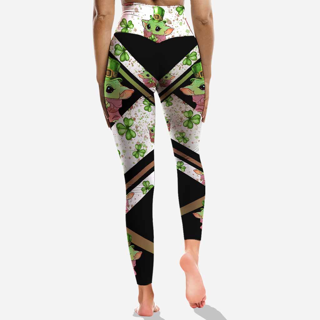 Personalized Lucky Hoodie and Leggings Set for Women | Custom Name Gift