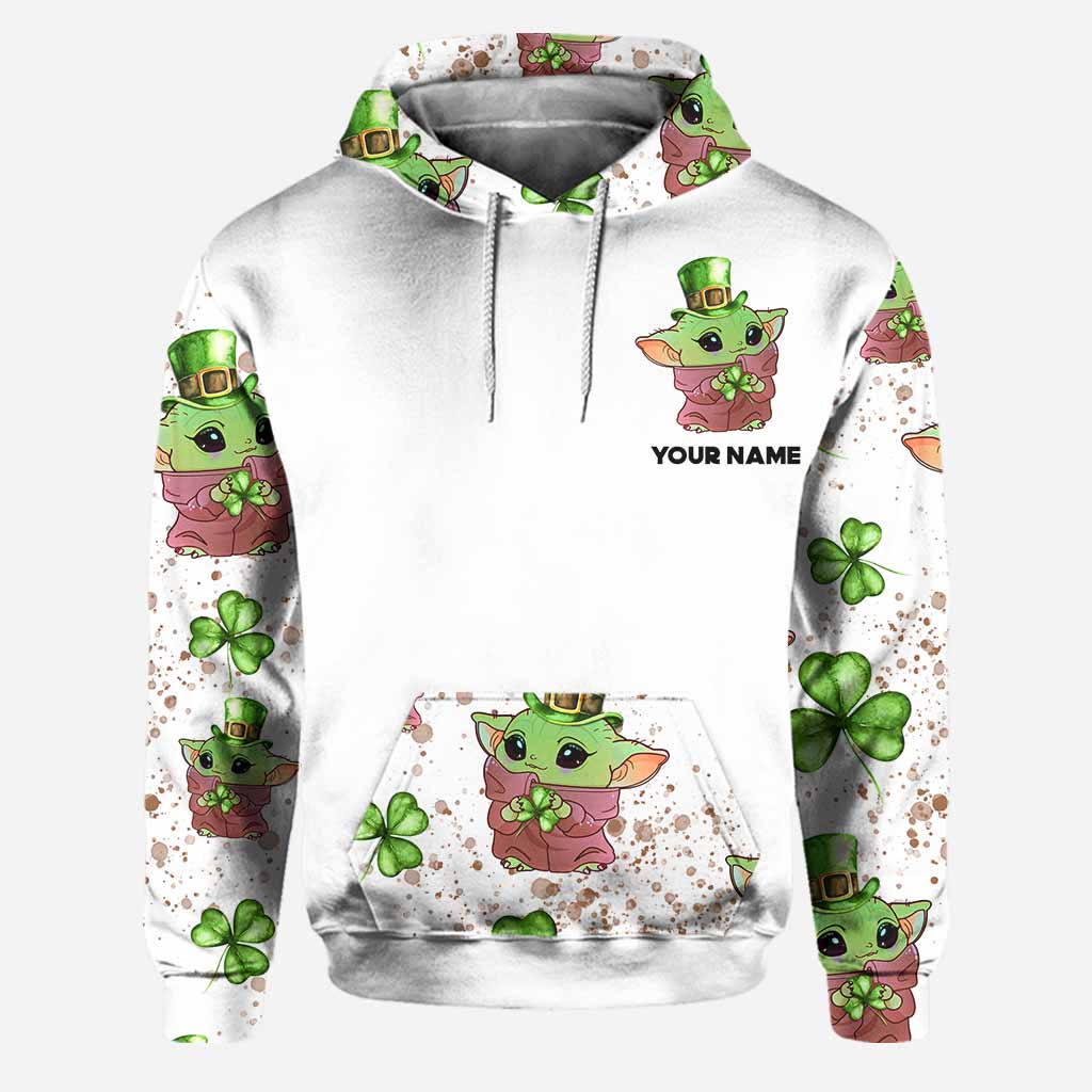Personalized Lucky Hoodie and Leggings Set for Women | Custom Name Gift