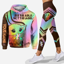 Load image into Gallery viewer, Personalized Autism Awareness Hoodie and Leggings Set for Kids &amp; Adults
