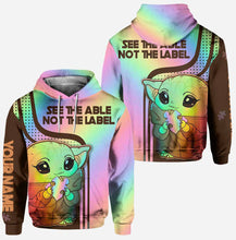 Load image into Gallery viewer, Personalized Autism Awareness Hoodie and Leggings Set for Kids &amp; Adults
