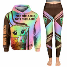Load image into Gallery viewer, Personalized Autism Awareness Hoodie and Leggings Set for Kids &amp; Adults
