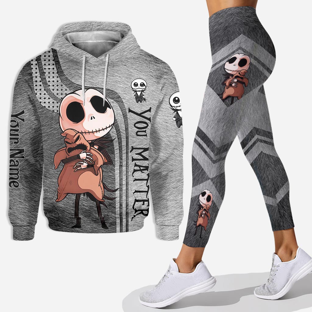 Personalized You Matter Hoodie & Leggings Set for Comfort and Style