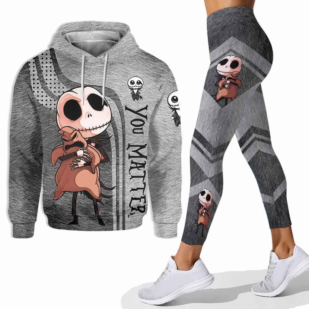 Personalized You Matter Hoodie & Leggings Set for Comfort and Style