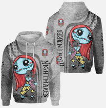 Load image into Gallery viewer, Personalized Cute Nightmares Hoodie &amp; Leggings Set for Her
