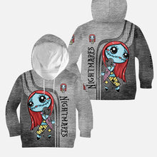Load image into Gallery viewer, Personalized Cute Nightmares Hoodie &amp; Leggings Set for Her
