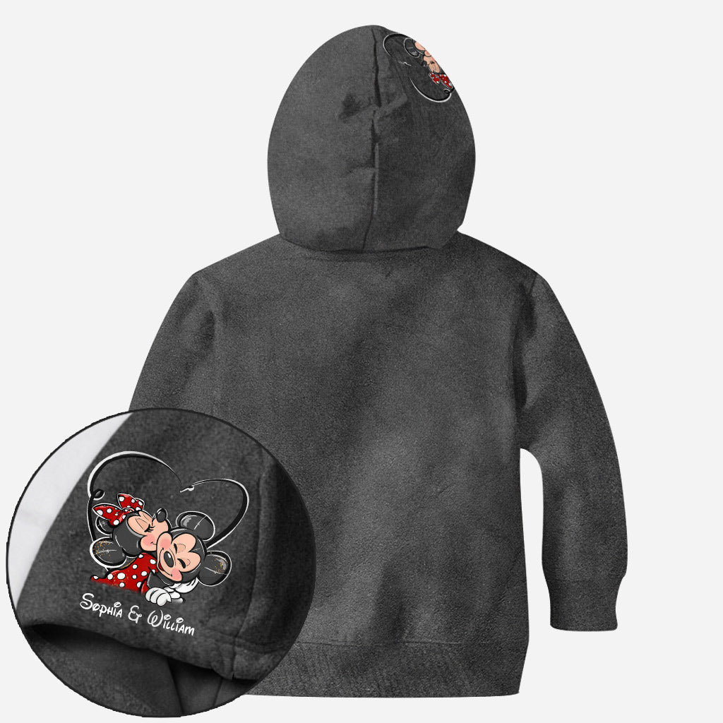 Personalized Couple All Over Print Hoodie I'm Yours Gift