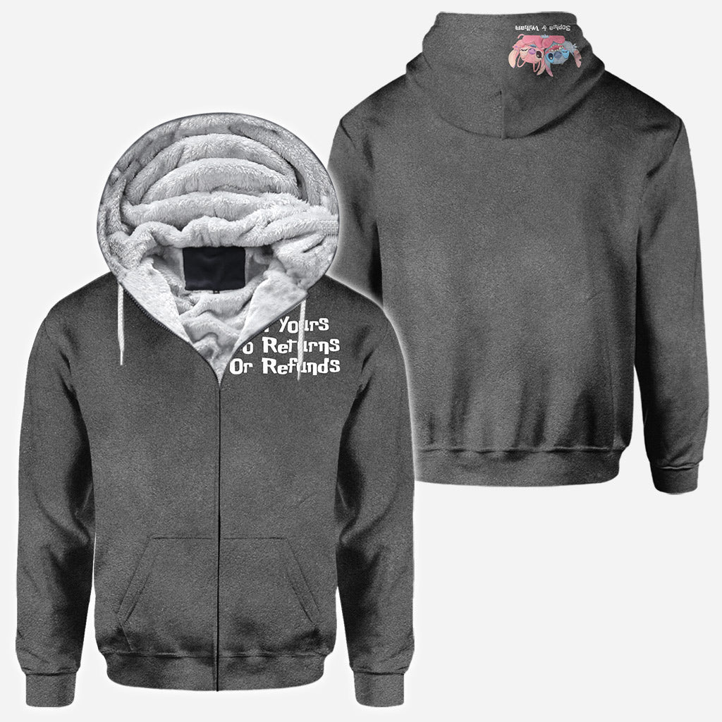 Personalized Couple Hoodie I'm Yours No Returns Or Refunds Gift
