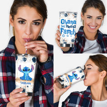 Load image into Gallery viewer, Personalized Ohana Tumbler Custom Name Family Gift
