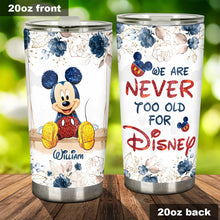 Load image into Gallery viewer, Personalized Disney Tumbler Custom Name Gift for Adults
