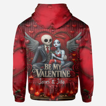 Load image into Gallery viewer, Personalized All Over Shirt Be My Valentine Gift for Couples
