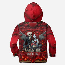 Load image into Gallery viewer, Personalized All Over Shirt Be My Valentine Gift for Couples

